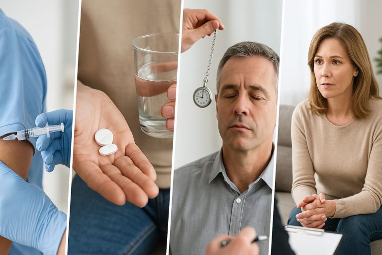 методы кодирования от алкоголя: укол, таблетки, гипноз