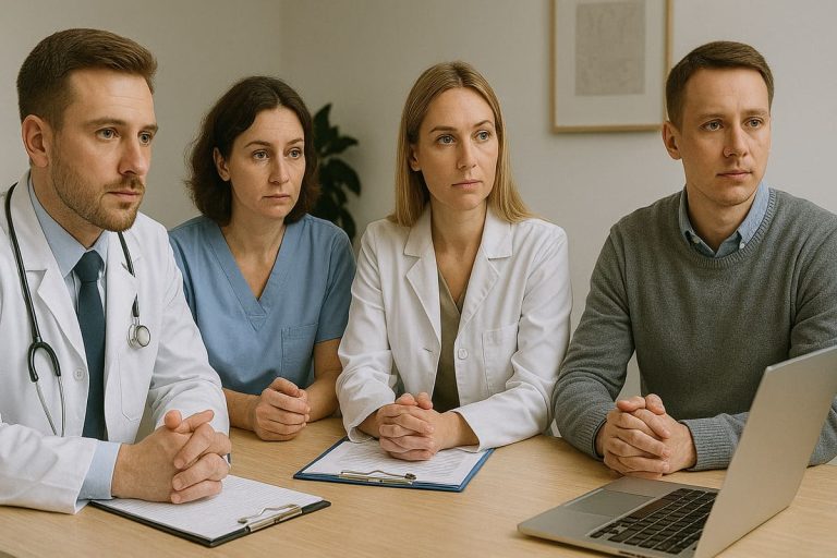 работа команды специалистов