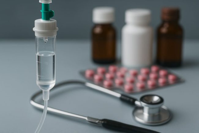 состав капельницы при запое