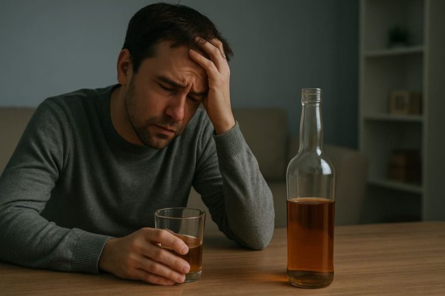 запой на фоне депрессии: как возникает и что делать