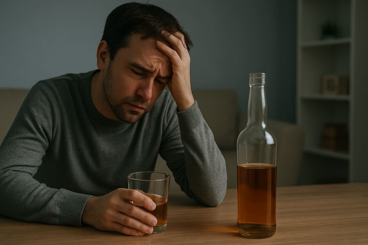 запой на фоне депрессии: как возникает и что делать